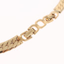 Christian Dior Necklace Metal Gold Auth 212167M-17
