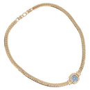 Christian Dior Necklace Metal Gold Auth 212167M-2