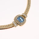 Christian Dior Necklace Metal Gold Auth 212167M-3