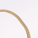 Christian Dior Necklace Metal Gold Auth 212167M-8