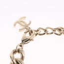 CHANEL Bracelet Metal Champagne Gold CC Auth 212168M-5