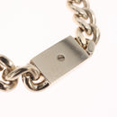 CHANEL Bracelet Metal Champagne Gold CC Auth 212168M-8