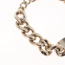 CHANEL Bracelet Metal Champagne Gold CC Auth 212168M-9