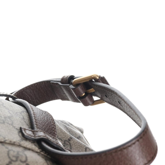 GUCCI GG Supreme Disney Collaboration Backpack PVC Beige 460029 Auth 212401SM