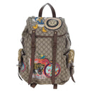 GUCCI GG Supreme Disney Collaboration Backpack PVC Beige 460029 Auth 212401SM-2