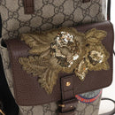 GUCCI GG Supreme Disney Collaboration Backpack PVC Beige 460029 Auth 212401SM-20
