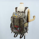 GUCCI GG Supreme Disney Collaboration Backpack PVC Beige 460029 Auth 212401SM-38