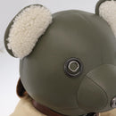 Coach COACHxSTAR WARS Collectible Bear Yoda Stuffed Leather Green Auth 212404M-13