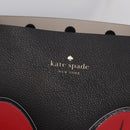 kate spade x Disney Minnie Mouse Tote Bag Leather Black Auth 212406M-14