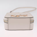 kate spade x Disney Shoulder Bag Leather 2way Beige Gold Auth 212408M-13