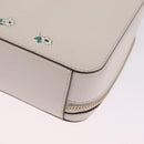 kate spade x Disney Shoulder Bag Leather 2way Beige Gold Auth 212408M-17