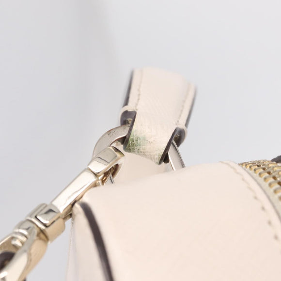 kate spade x Disney Shoulder Bag Leather 2way Beige Gold Auth 212408M