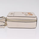 kate spade x Disney Shoulder Bag Leather 2way Beige Gold Auth 212408M-5