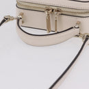 kate spade x Disney Shoulder Bag Leather 2way Beige Gold Auth 212408M-7