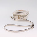 kate spade x Disney Shoulder Bag Leather 2way Beige Gold Auth 212408M-9