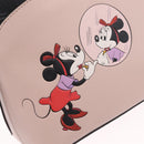 kate spade x Disney Minnie Mouse Shoulder Bag Leather Pink Gold Auth 212409A-18