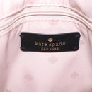 kate spade x Disney Minnie Mouse Shoulder Bag Leather Pink Gold Auth 212409A-20