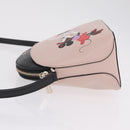 kate spade x Disney Minnie Mouse Shoulder Bag Leather Pink Gold Auth 212409A-5