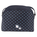 kate spade x Disney Alice in Wonderland Bag Leather Navy Silver Auth 212411M-3