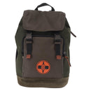 Coach x Michael B. Jordan × NARUTO Backpack Leather Khaki Auth 212412M-2