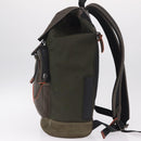Coach x Michael B. Jordan × NARUTO Backpack Leather Khaki Auth 212412M-4