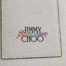 Jimmy Choo Shoulder Bag Leather White Gold Auth 212415SM-14