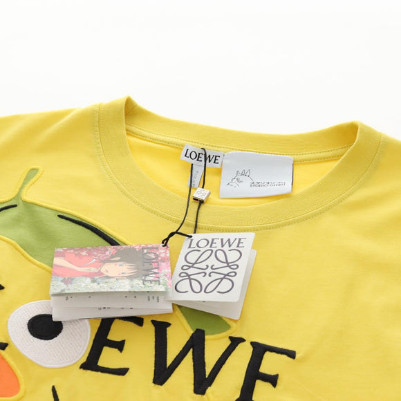 LOEWE LOEWE × Studio Ghibli Ootori-sama Shirt cotton XS Yellow Auth 212416M
