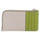 LOEWE × Studio Ghibli Ootori-sama Card Case Leather Beige Gold Auth 212417M-4