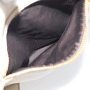 Miu Miu Hand Bag Leather 2way White Gold Auth 212422A-28