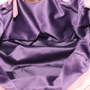 Miu Miu Matelasse Hand Bag Leather 2way Pink Gold Auth 212425A-26