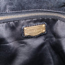 Miu Miu Hand Bag Leather 2way Black Gold Auth 212428M-21