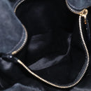 Miu Miu Hand Bag Leather 2way Black Gold Auth 212428M-26