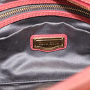 Miu Miu Hand Bag Leather 2way Pink Gold Auth 212429M-21