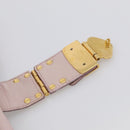 Miu Miu Matelasse Hand Bag Leather 2way Pink Gold Auth 212430A-21