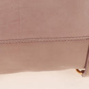 Miu Miu Matelasse Hand Bag Leather 2way Beige Gold Auth 212431M-13