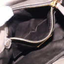Miu Miu Matelasse Hand Bag Leather 2way Gray Gold Auth 212432M-27