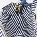 PRADA Hand Bag Raffia 2way Beige Gold Auth 212434SAM-23