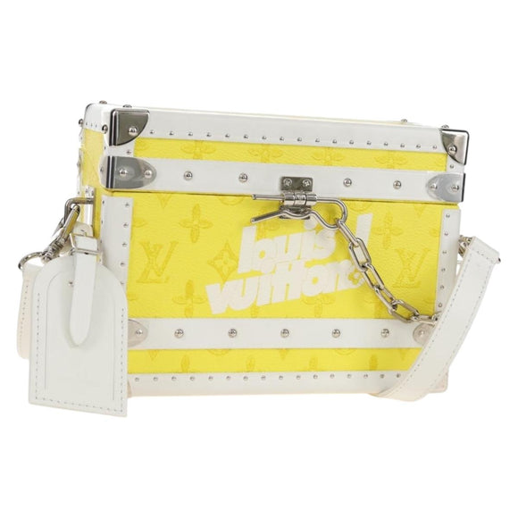 LOUIS VUITTON Monogram Everyday Clutch Box Bag Yellow M45869 LV Auth 212435SM