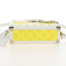 LOUIS VUITTON Monogram Everyday Clutch Box Bag Yellow M45869 LV Auth 212435SM-13