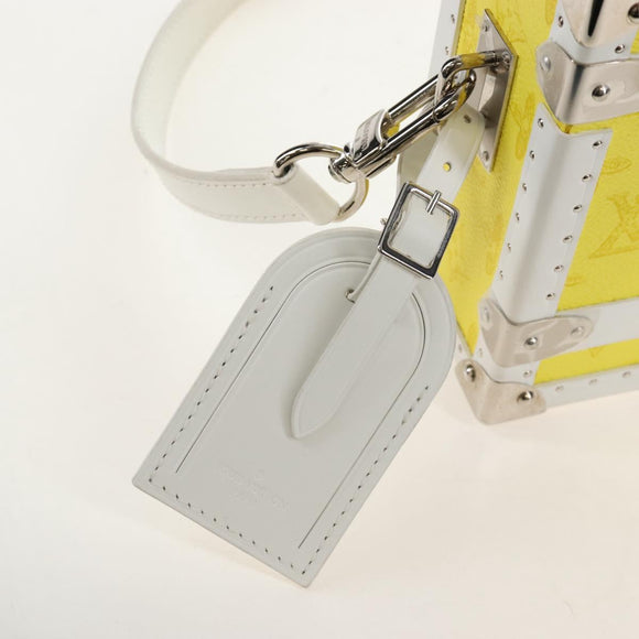 LOUIS VUITTON Monogram Everyday Clutch Box Bag Yellow M45869 LV Auth 212435SM