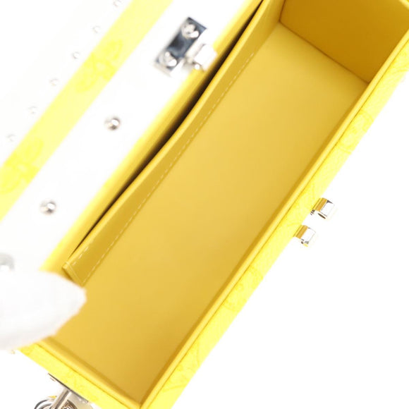LOUIS VUITTON Monogram Everyday Clutch Box Bag Yellow M45869 LV Auth 212435SM