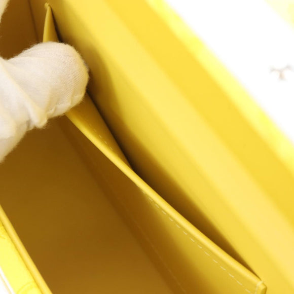 LOUIS VUITTON Monogram Everyday Clutch Box Bag Yellow M45869 LV Auth 212435SM