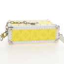LOUIS VUITTON Monogram Everyday Clutch Box Bag Yellow M45869 LV Auth 212435SM-7