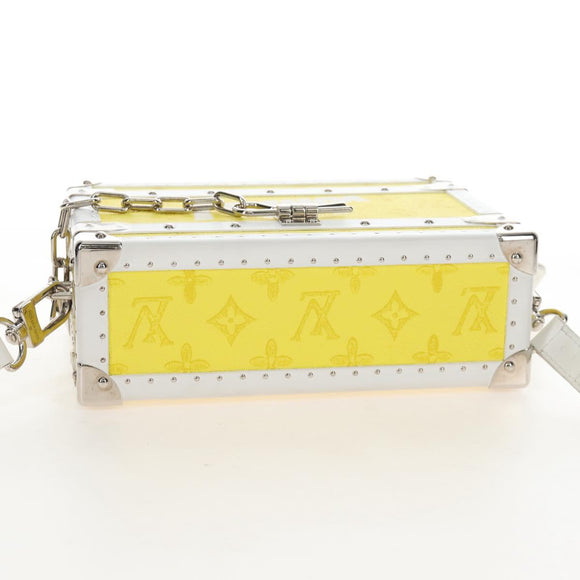 LOUIS VUITTON Monogram Everyday Clutch Box Bag Yellow M45869 LV Auth 212435SM