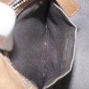 Miu Miu Hand Bag Leather Beige Gold Auth 212440A-29