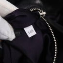Miu Miu Hand Bag Leather 2way Gray Silver Auth 212444M-23