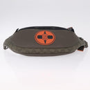 Coach x Michael B. Jordan × NARUTO Waist bag Leather Khaki Auth 212445M-12