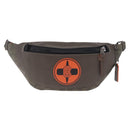 Coach x Michael B. Jordan × NARUTO Waist bag Leather Khaki Auth 212445M-2