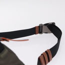 Coach x Michael B. Jordan × NARUTO Waist bag Leather Khaki Auth 212445M-8