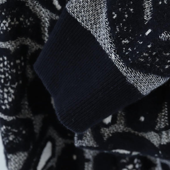 Chloe Sweater Knitted Fabrics cotton Black Auth 212447M